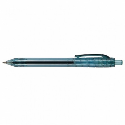 Ручка шариковая автомат 0.7мм синий Recycled Эко материал(24шт/уп)